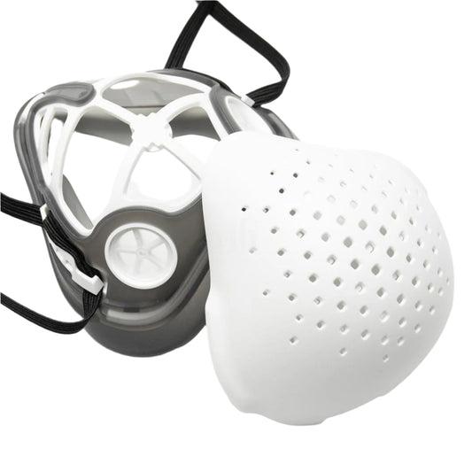 1.0 - Pure O2 Curve Respirator w/ 3 Filters & Sports Strap